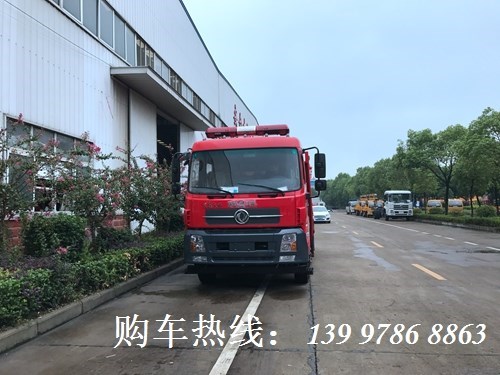 國五東風(fēng)天錦6噸水罐消防車